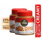 Disano Peanut Butter, Creamy, 2 X 350 g