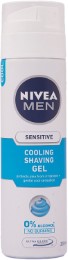 NIVEA MEN Sensitive Cooling Shaving Gel 200ml 