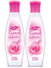 Dabur Gulabari Rose Water, 250ml (Pack of 2)