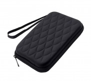 Storite EVA Shockproof Portable USB 3.0 Portable 2.5 inch External Hard Drive Case Travel Pouch Bag (Diamond Design Black)
