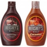Hershey's Chocolate and Caramel Syrup (623g)