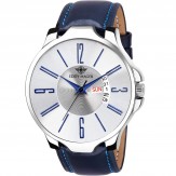 Eddy Hager Blue Day and Date Men's Watch EH-149-BL