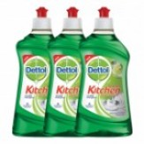 Dettol Kitchen Gel - 400 ml (Lime, Pack of 3)
