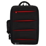 Maxbell 15.6 inch Rectangular Laptop Notebook Bag Backpack Tough Hard Strong for Men Women Unisex (Black and Red) Rs. 899 at Amazon