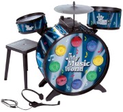 Simba My Music World Electronic L+S Drum, Multi Color Rs 1200 At Amazon