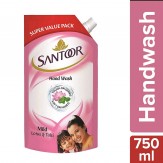 Santoor Handwash Mild 750ml