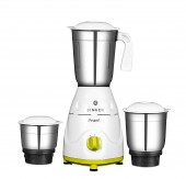 Singer Pearl 500 Watts, 3 Jars Mixer Grinder (White)
