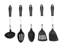 All Time Plastics Kitchen Tool Set, Set of 5, Black Rs.173 at Amazon