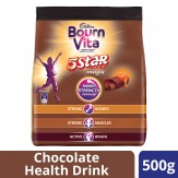 [Pantry] Cadbury Bournvita 5 Star Magic Chocolate Health Drink 500 gm refill pack