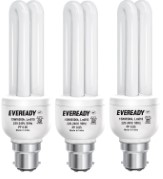 Eveready ELD 15-Watt CFL (White and Pack of 3)