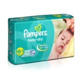 Pampers Baby dry Diapers Small Size (46 Count) At Amazon