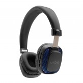 URBN Thump 700 Bluetooth Wireless Light Up On-Ear Headphones (Black)