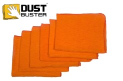  HomeStrap® Dust Buster® Duster Cloth - Orange (15"X17") - Pack of 6 