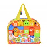 FUNVILLA Kids Big Size Blocks Set in Bag(Multicolour)- 30 Pieces