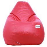 Excel Classic XL Bean Bag Cover (Pink) by Sattva
