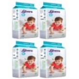 Libero Open Extra Large Size Diaper - 144 Counts