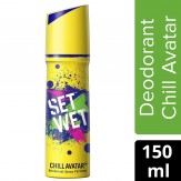 [min 2 qnty] Set Wet Chill Avatar Deodorant Spray Perfume, 150 ml