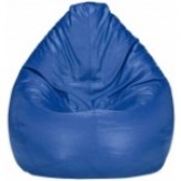Amazon Brand - Solimo XXL Bean Bag Cover Without Beans (Blue)