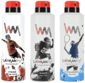 Lawman PG3 Deodorant, 450 ml (Pack of 3)