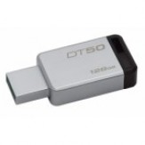 Kingston DataTraveler 128GB USB 3.0 Flash Drive (Gray)