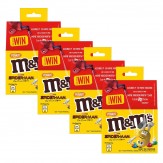 M&M’s Peanut Chocolate Candies, Movie Promo Pack - 45g (Pack of 4)