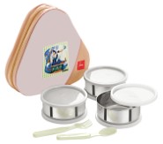 Cello Eat-N-Eat 3 Container Lunch Packs, Cream Buff