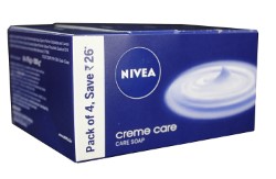 Nivea Creme Care Soap, 75g (Buy 3 get 1)