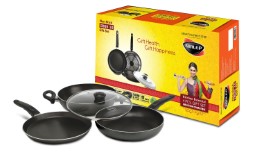 Nirlep Kitchen Essential Gift Set, 3-Pieces, Black Rs 1099 at Amazon