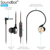 Soundbot SB303 Sports Headphones with Mic at Amazon 