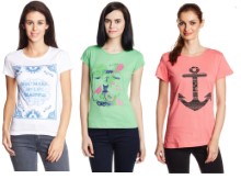 Women’s Branded Tops at Minimum 50% Off from Rs 124 + Free Shipping at Amazon
