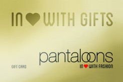 Pantaloons Gold Gift Card 15% off Rs. 3000 at Rs. 2550 at Amazon