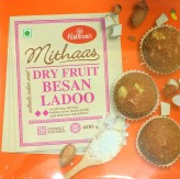 [Pantry] Haldiram's Mithas Dry Fruit Besan Ladoo, 400g