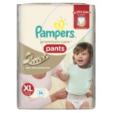 Pampers Premium Care Extra Large Size Diaper Pants (16 Count) Rs. 299  at Amazon