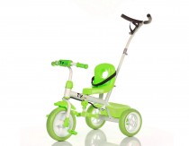Toy House Rainbow Steer N Stroll Tricycle, Green