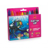 Cello ColourUp Wax Crayons -  12 Shades