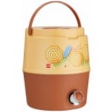 Cello Kool Star Plastic Insulated Water Jug, 5 litres, Beige