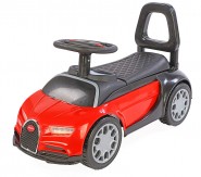 Toy House Foot to Floor Bugatti Push Car for Kids (1 to 3Yrs), Red