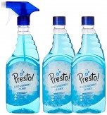 [Apply 5% off coupon] Amazon Brand - Presto! Glass and Household Cleaner - 500 ml with 2 Refills