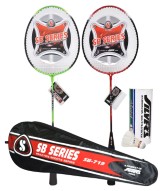 Silver SB 719 Badminton Combo (2 Pieces)