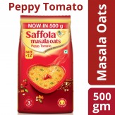 [Min 2 qty.] Saffola Masala Oats, Peppy Tomato, 500g