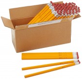 AmazonBasics Wood-cased #2 HB Pencils -  Box of 96