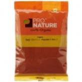 Pro Nature 100% Organic Red Chilli Powder (Hot)100g