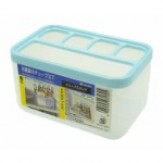 Inomata 0353 Plastic Toothbrush Holder (Clear)
