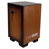 Clapbox Adjustable Snare Cajon CB65- Birch Wood, (H:50 W:30 L:30) - 3 Internal Snares