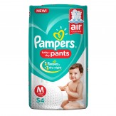 Pampers New Diapers Pants, Medium (54 Count)