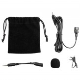 Industry Standard Sound ISSLM01O Omni-Directional Wireless Lavalier Microphone (Black)
