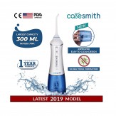Caresmith Cordless Water Flosser 300 Ml X-Large Detachable Water Tank - 3 Modes Ipx7 Waterproof