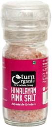 Turn Organic Himalayan Pink Salt Grinder, 95g