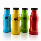 Hot Muggs Mini Set of 4 Stainless Steel 500 ml Bottle, 4 Pc Rs 1199 Amazon