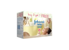 Johnson's baby soap 150g Buy 3 get 1 FREE Rs.168 at Amazon